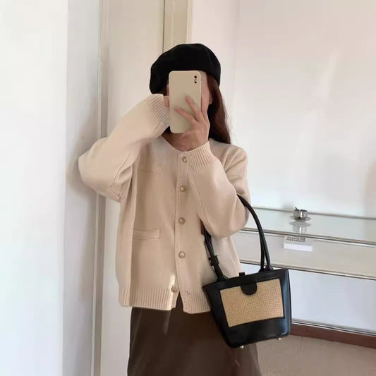 Small High-grade Western Style Knitted