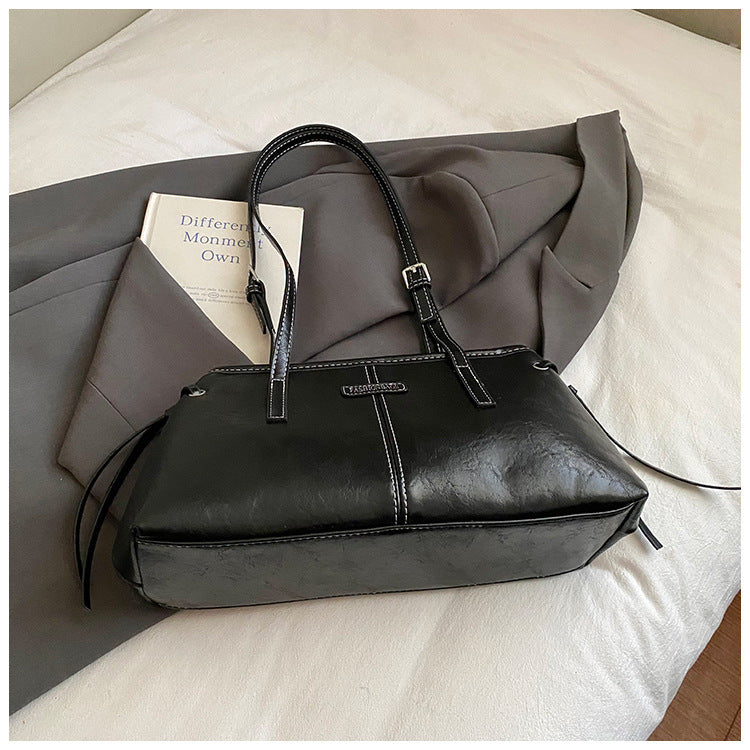 Fashionable Retro Minimalist Womens Shoulder Bag
