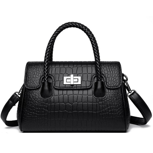 New Women's High-end Western Style Handbag Fashion All-matching