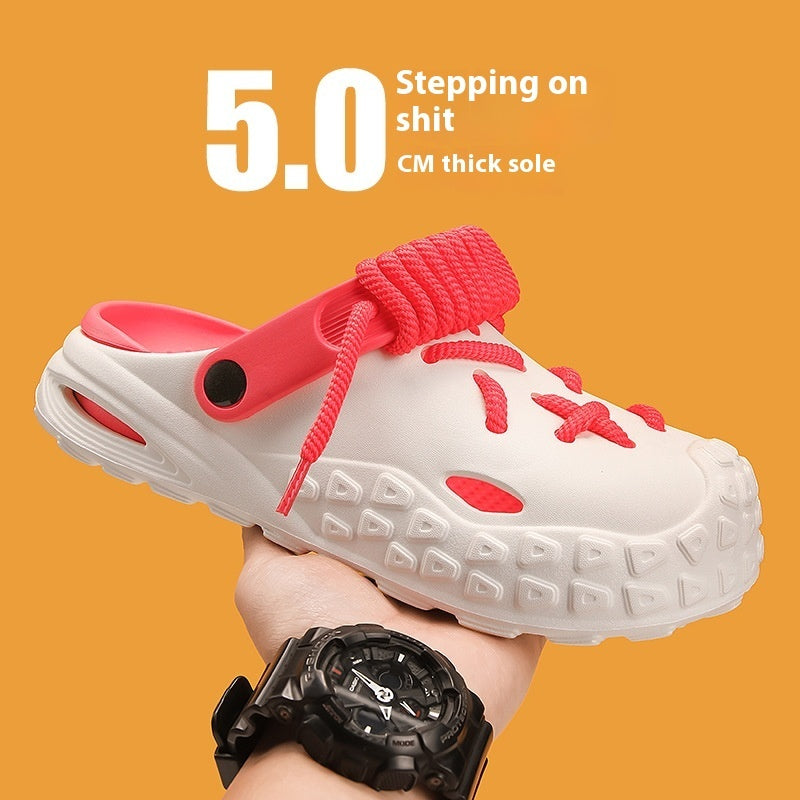 Outdoor Non-slip Poop Feeling Beach Sandals Sports Dual-use Sandals