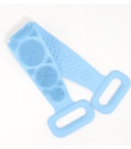 Toalla de baño de silicona para frotar la espalda
