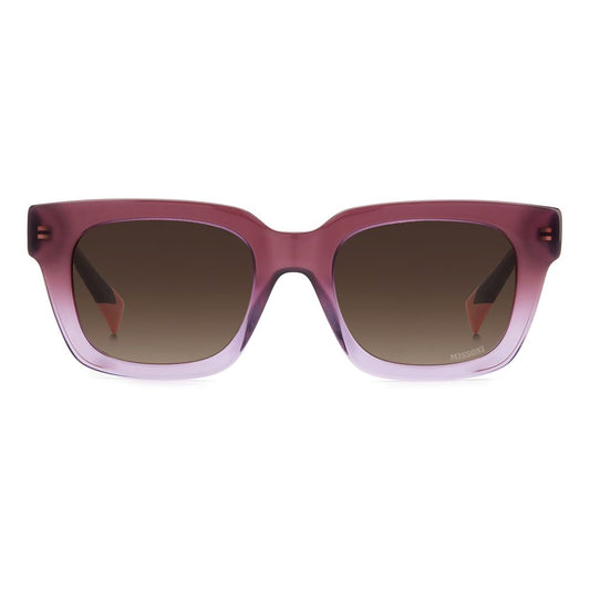 Gafas de sol de acetato morado