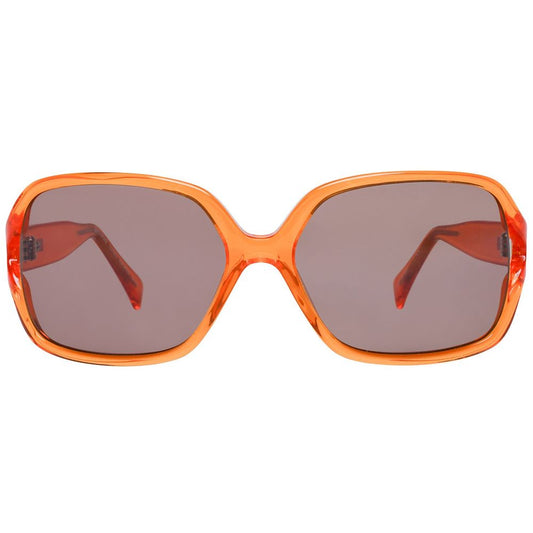 Gafas de sol de plástico naranja