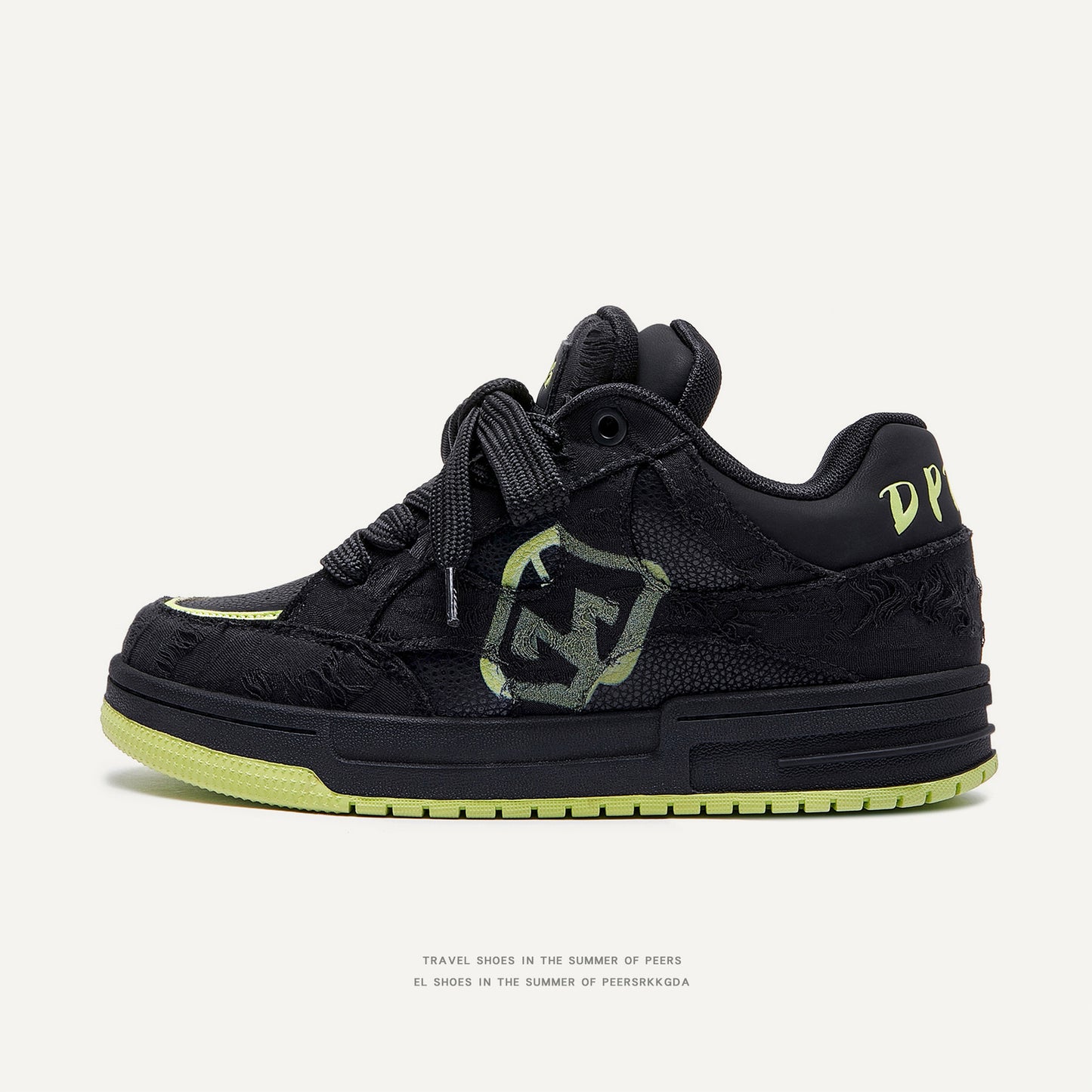 Zapatillas planas con estampados creativos y combinables para mujer