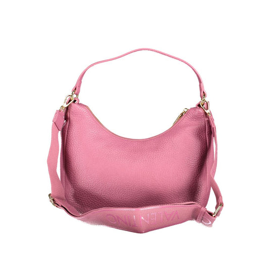 Bolso de mano de polietileno rosa para mujer