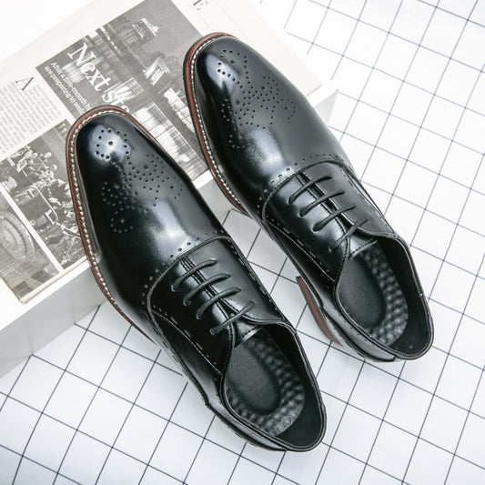 Fashion Men's Business Formal Wear Leather Shoes