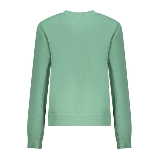 Green Cotton Women Sweater