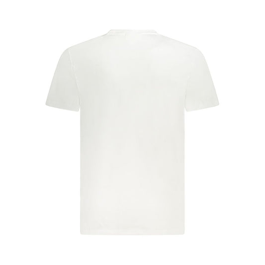 Camiseta blanca de algodón