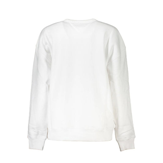 Sudadera de algodón blanca
