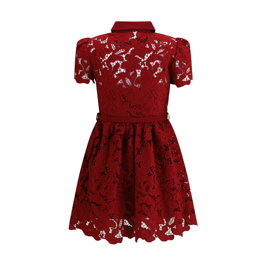 Embroidered short Dress