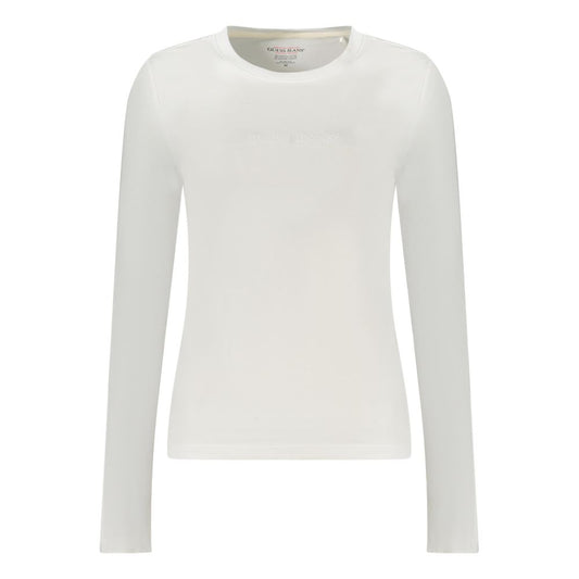 Camiseta blanca de algodón