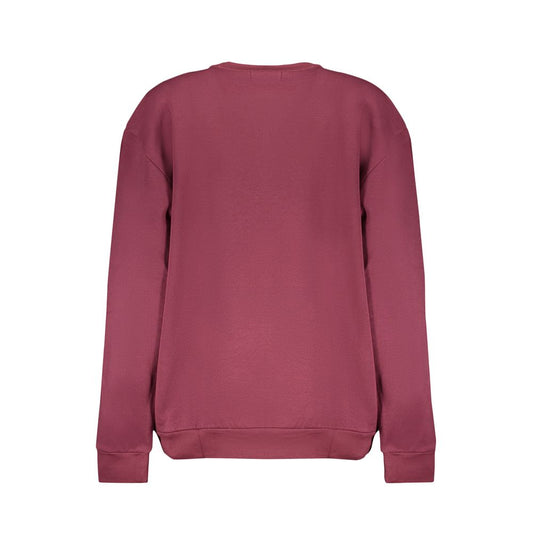 Sudadera de algodón morada