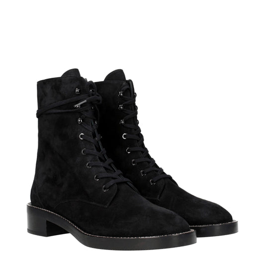 Black Leather Ankle Boots