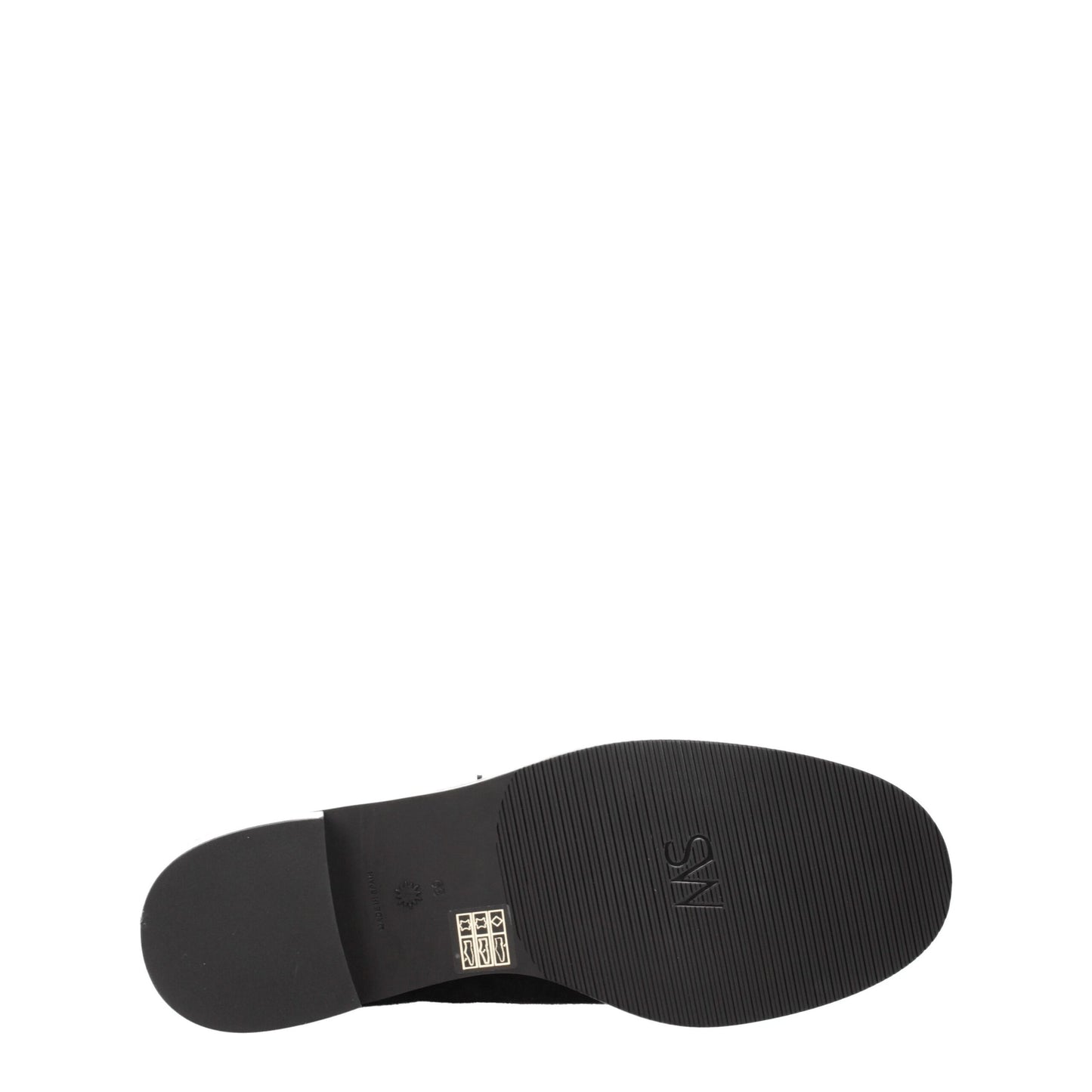 Botines de cuero negro