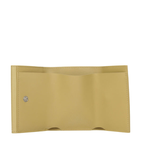 Yellow Leather Wallets