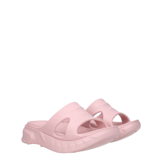 Pink Cotton Slippers Sandals