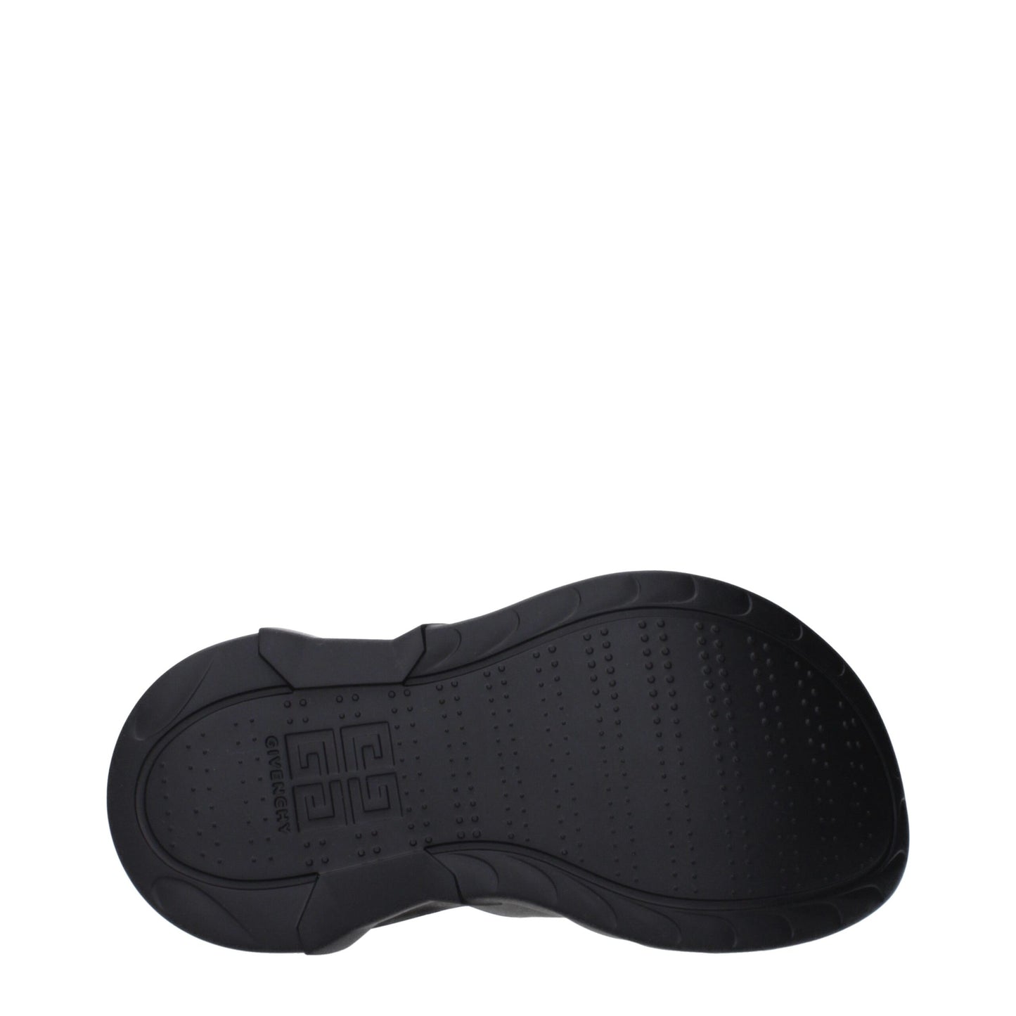 Black Cotton Slippers Sandals