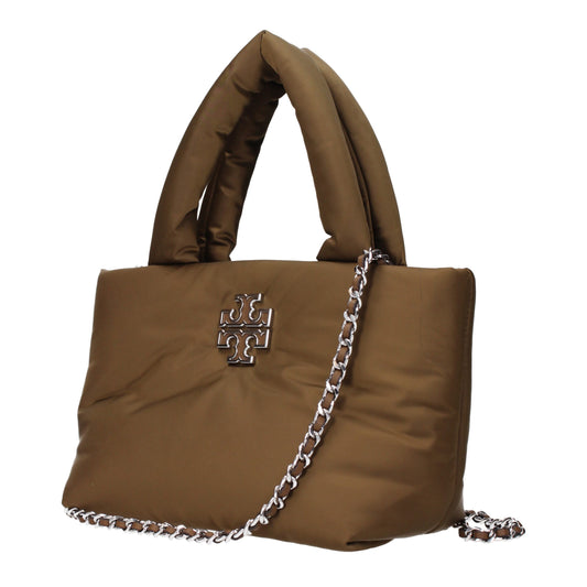 Brown Fabric Handbags