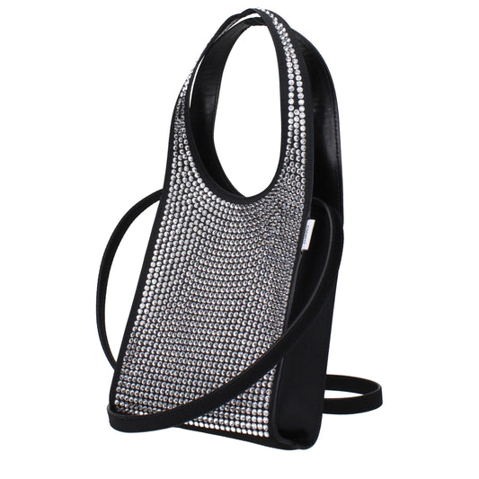 Black Fabric Handbags