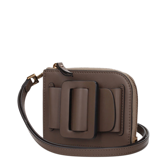 Brown Leather Cardholders