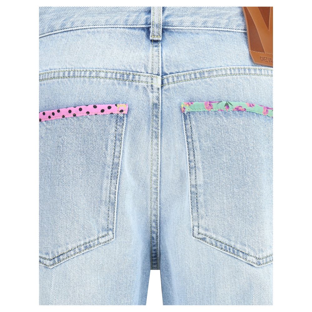 Floral edge Jeans