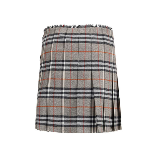 Check Archive wool Miniskirt