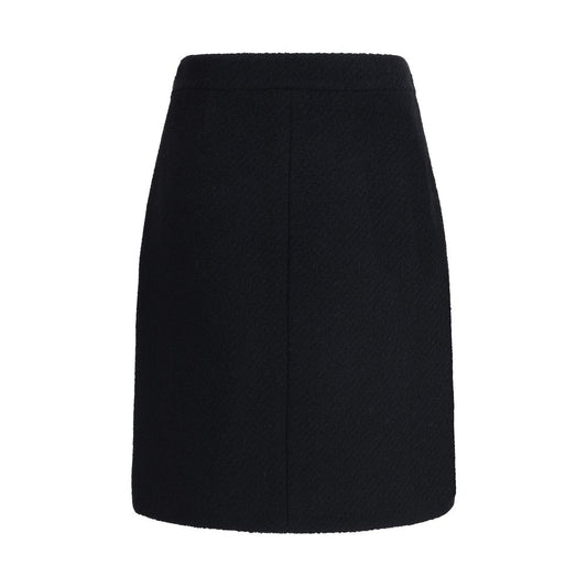 Bouclé wool midi Skirt