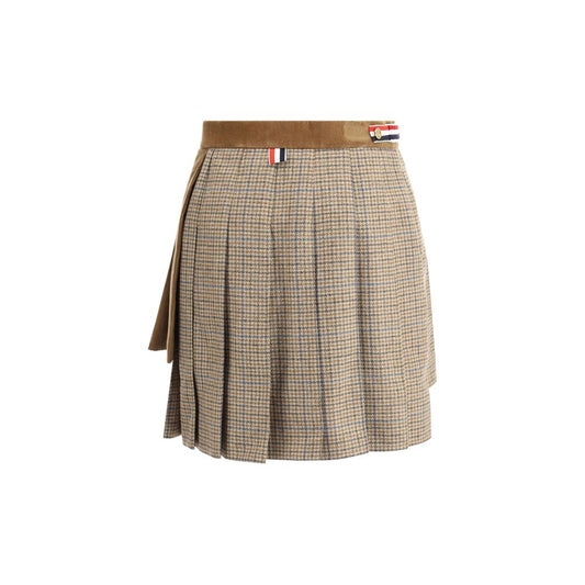 Pleated Miniskirt