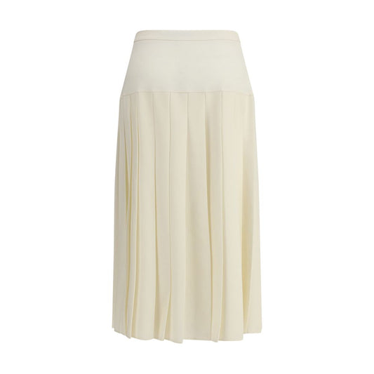Pleated midi Skirt