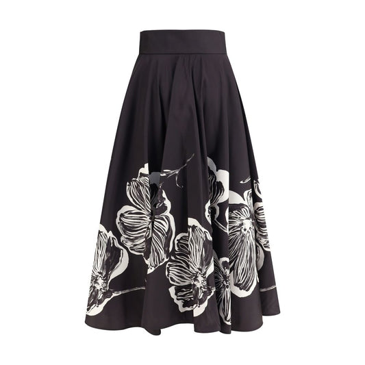 Midi Skirt with floral print