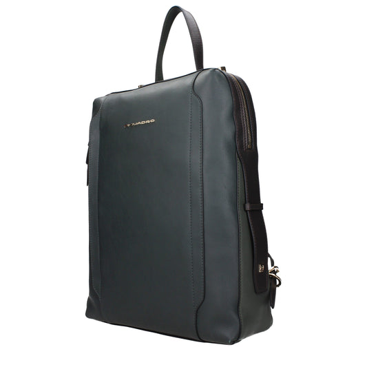 Green Leather Backpacks