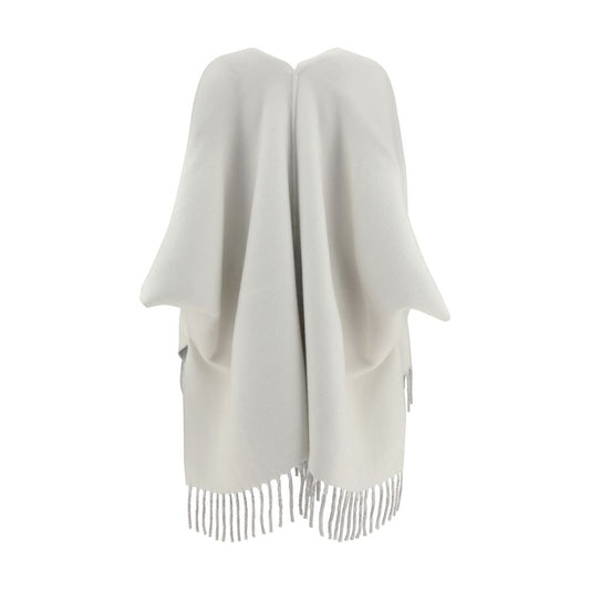 Cashmere and wool Poncho