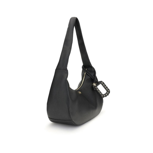 Bolso de hombro tipo hobo de cuero