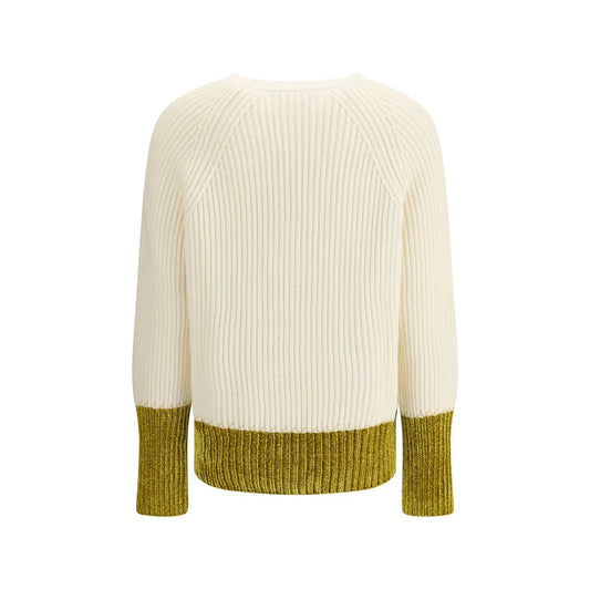 Color block wool Sweater