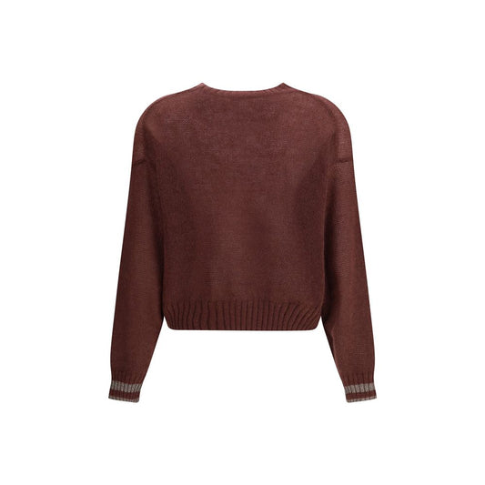 Brunello Cucinelli's Sweater with sparkling cuffs