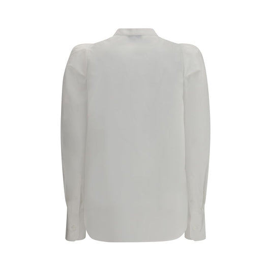 White Shirt with mandarin collar