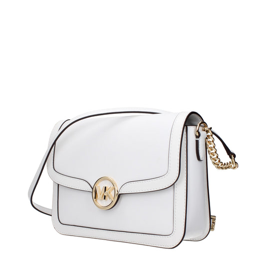 White Leather Crossbody Bags
