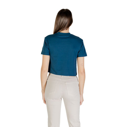 Camiseta de algodón negra