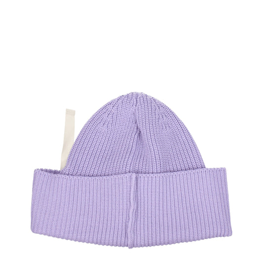 Gorro de algodón morado