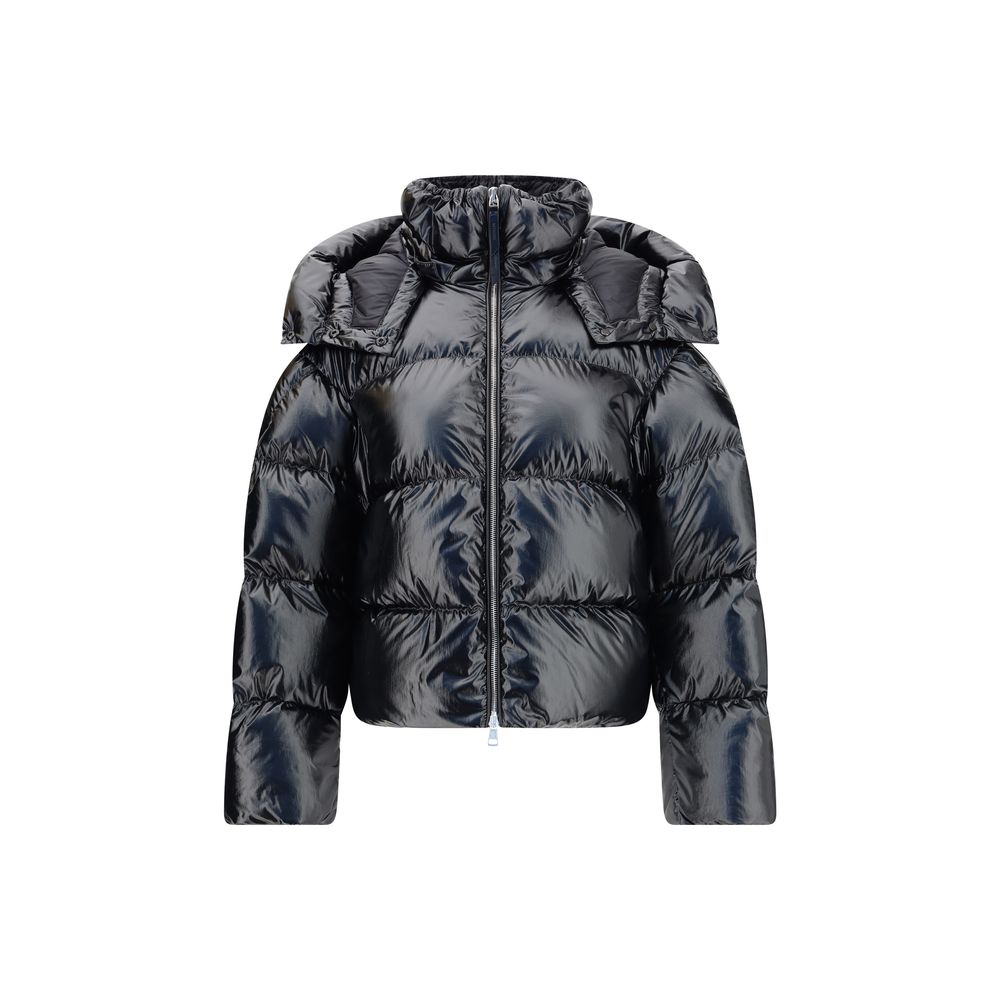 The Lothar Short Down Jacket with hood from Moncler x EE72 by Edward Enninful