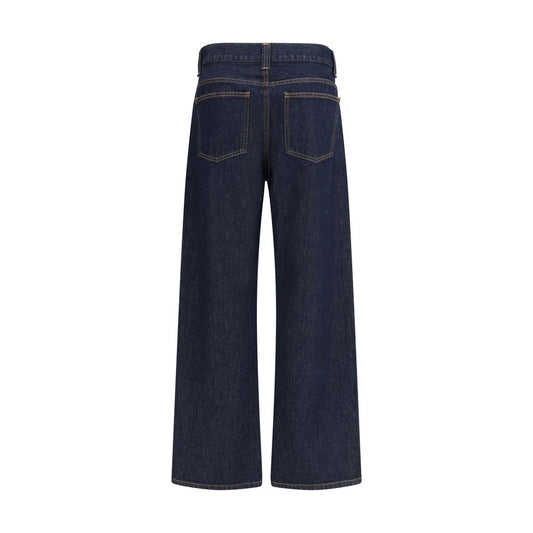 Bonnie high-waisted wide-leg jeans