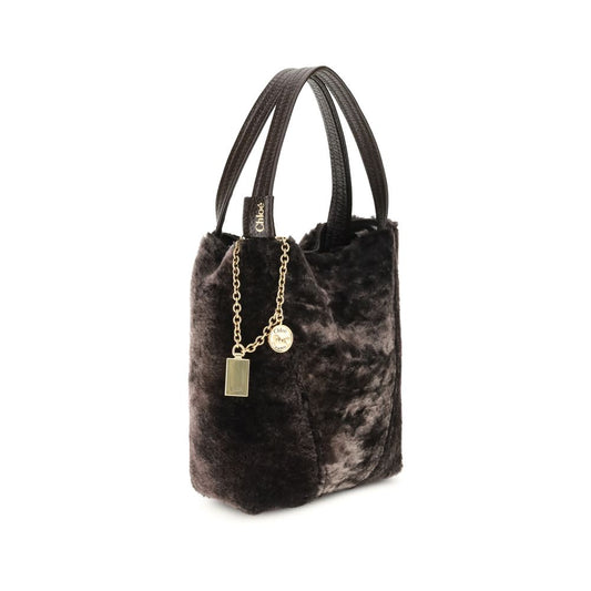 Shearling Spin Tote Bag