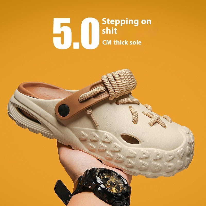 Outdoor Non-slip Poop Feeling Beach Sandals Sports Dual-use Sandals