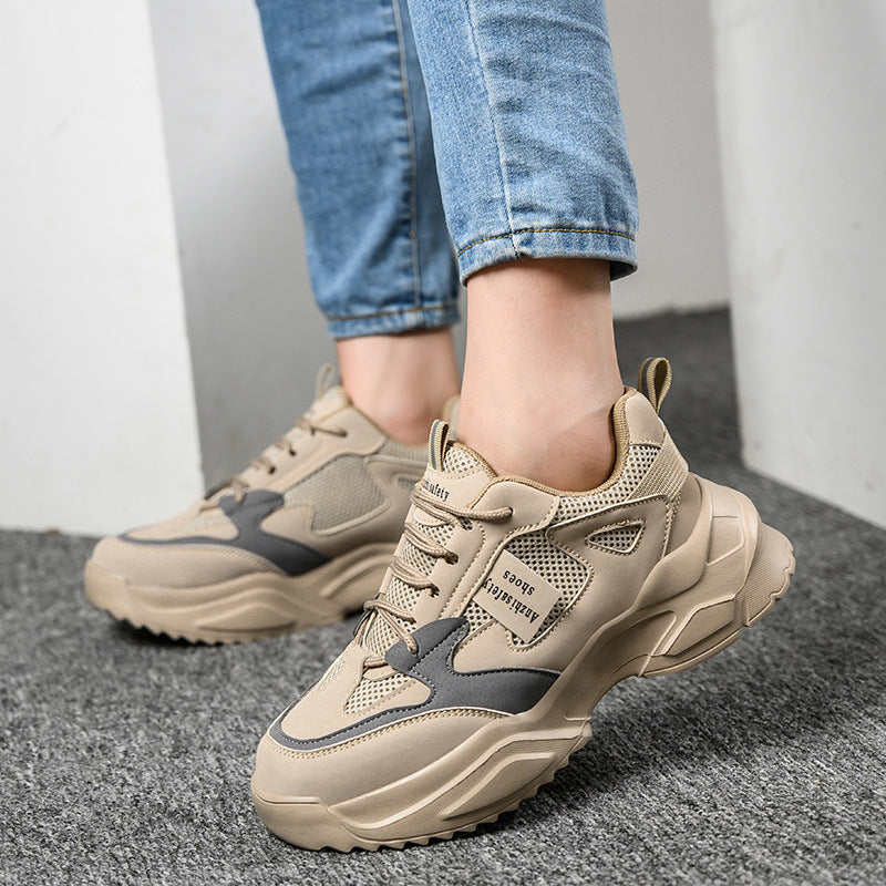 Women's Anti Smashing Lightweight Breathable Labor Protection Shoes