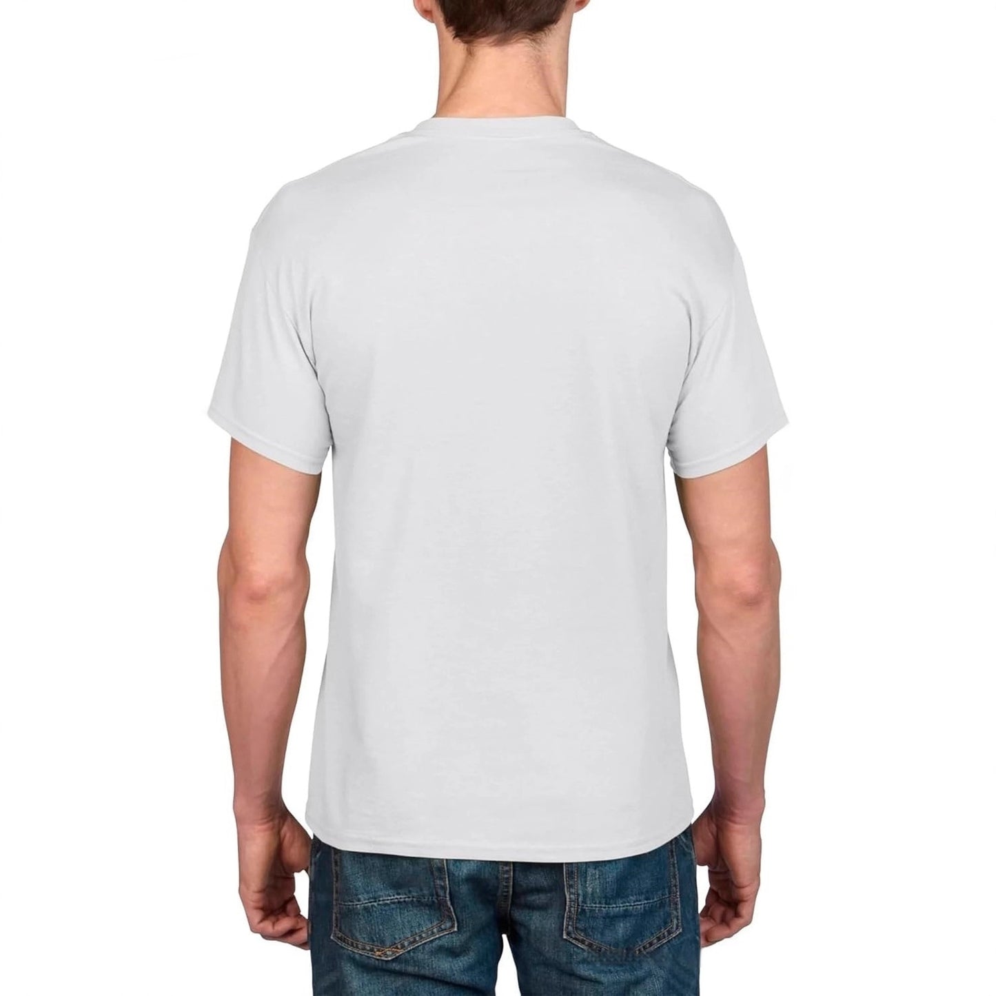 Unisex Casual Short Sleeve Crew Collar Letter Printed Graphic T-shirt