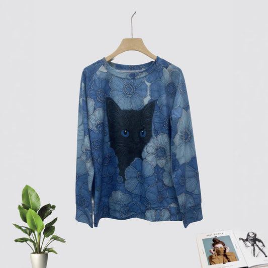 Women's Daily Casual Christmas Digital Printing Sweater