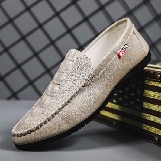 New Slip-on Casual Pattern Gommino Men