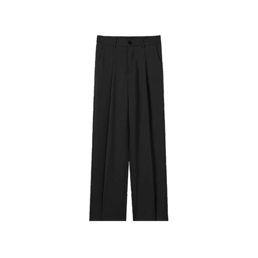 High-end Drooping Slimming Loose All-match Non-ironing Trousers