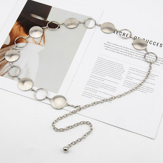 حزام زينة فستان بسلسلة خصر