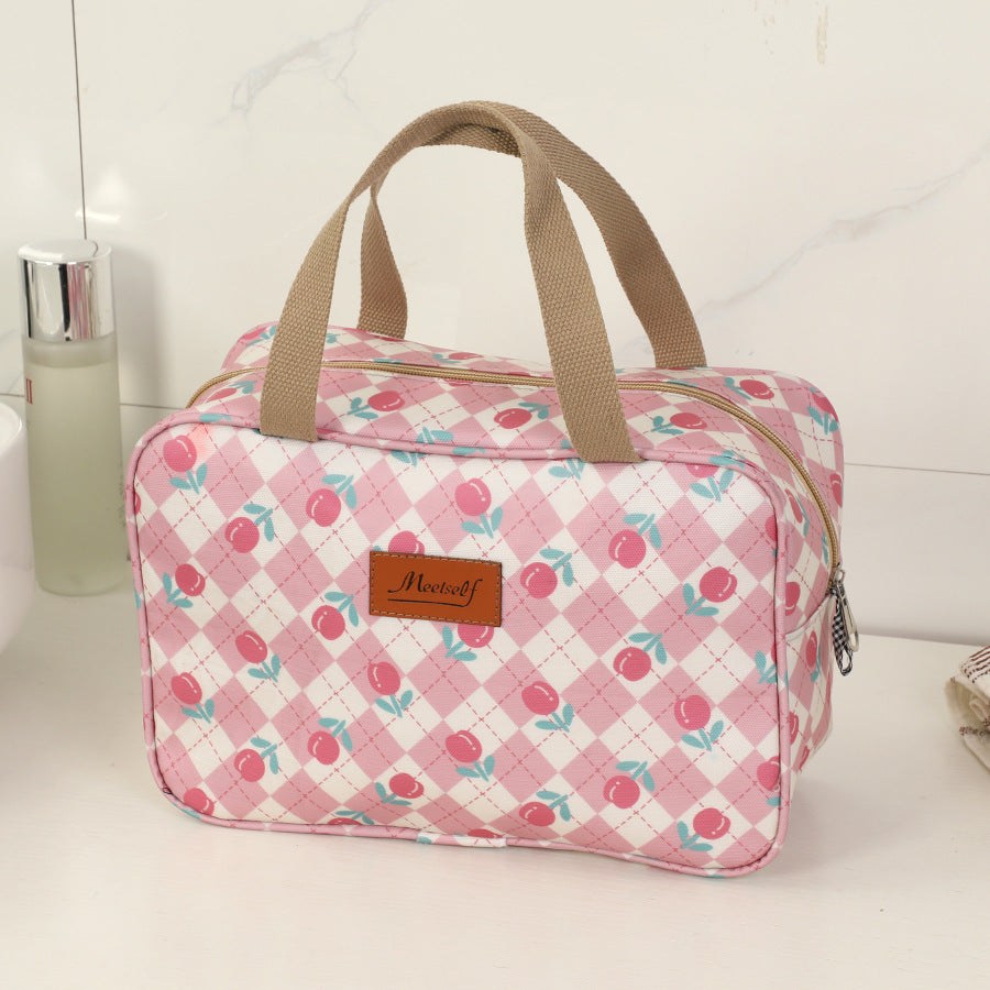 Portable, High-capacity Travel And Outdoor Toiletry Bag